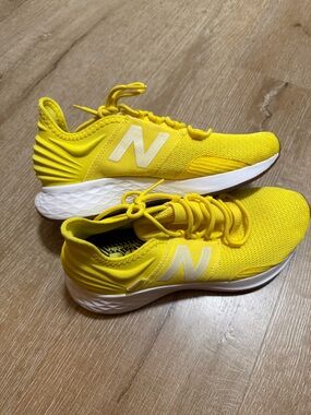 New Balance Bright Yellow Athletic Sneakers